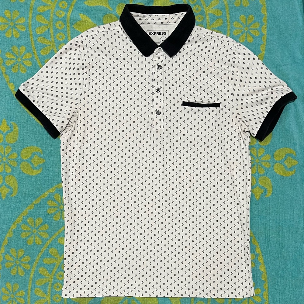 Express Stretch Moisture Wicking Polo | Medium
